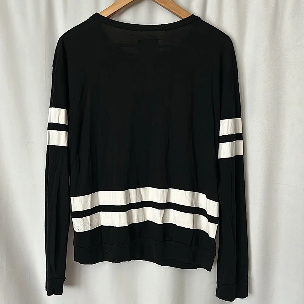 Stussy Vintage Black Long Sleeve Sweatshirt Top **Size M**🖤🖤 - Picture 2 of 7